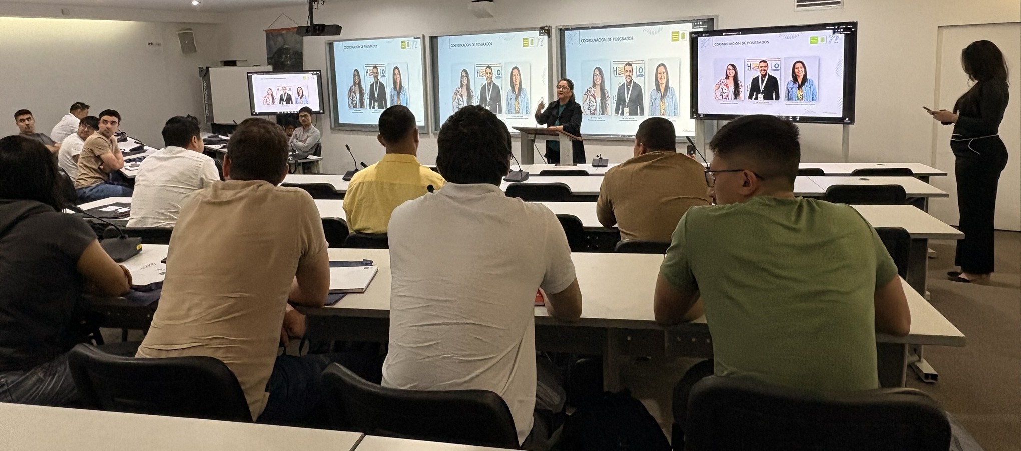 EIP realiza bienvenida a nuevos estudiantes de posgrados de la escuela